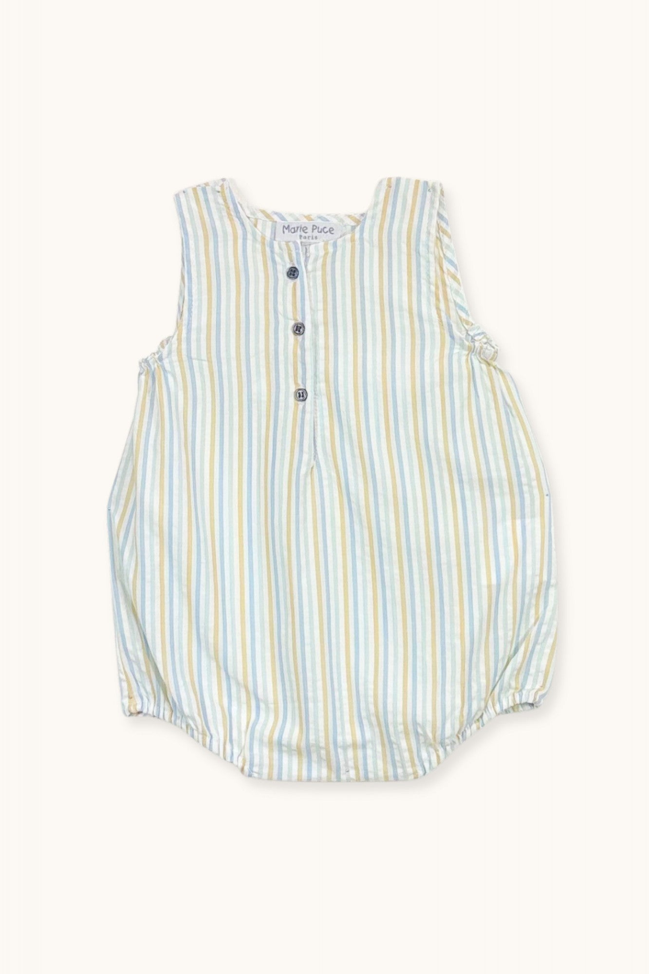Jonas romper with mini stripes