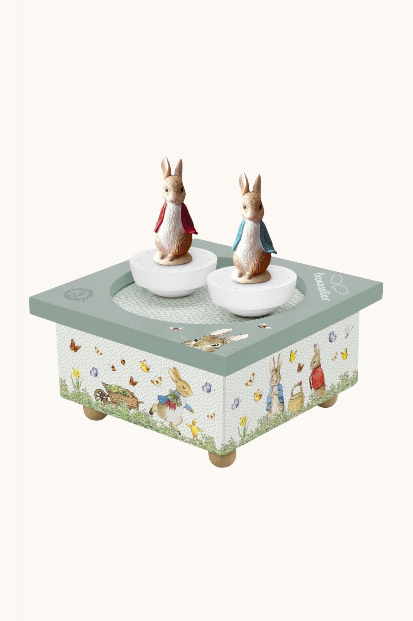 Dancing Little Grey rabbit