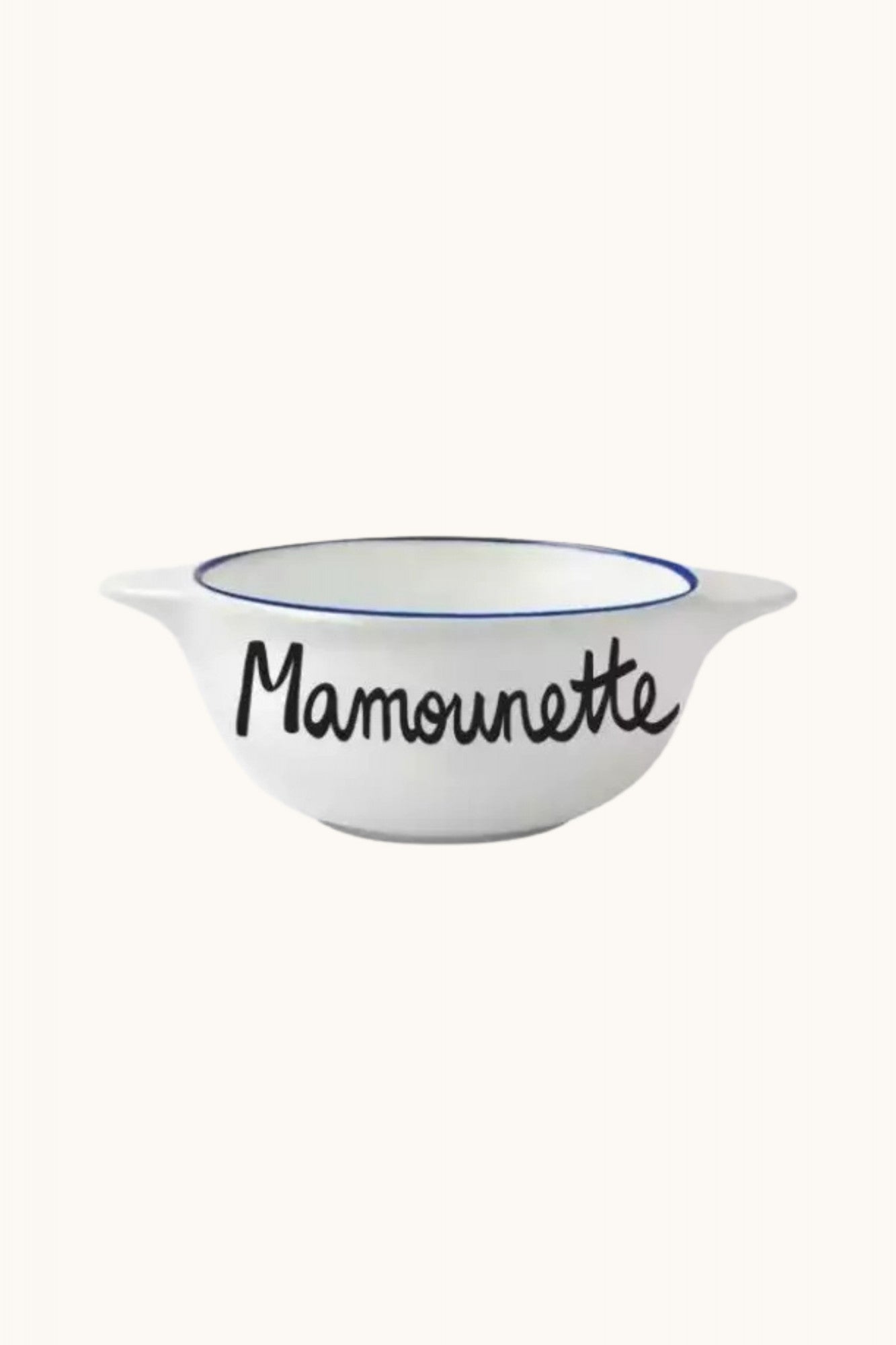 Hand-painted bowl mamounette