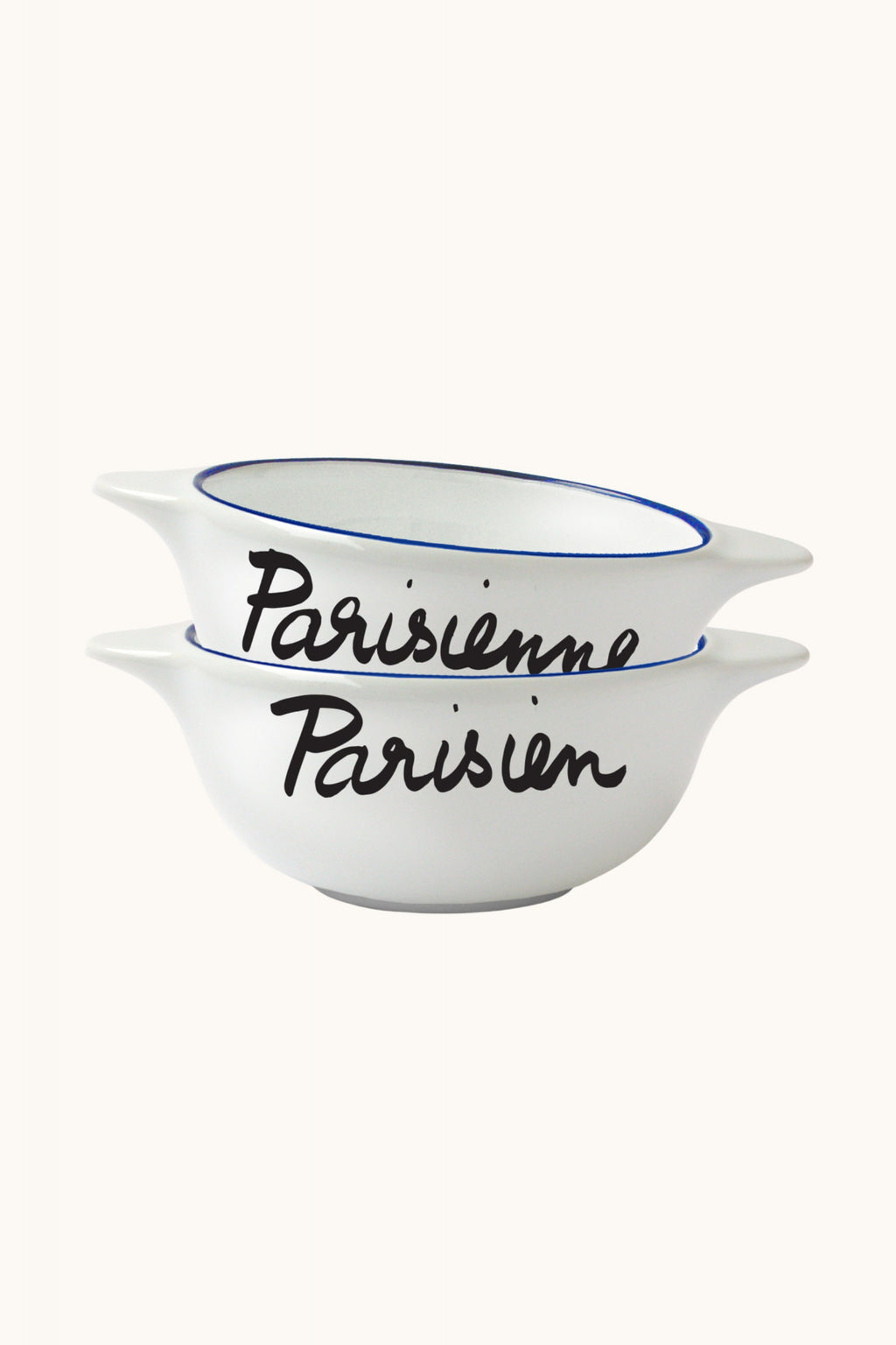 Hand-painted bowl Parisienne
