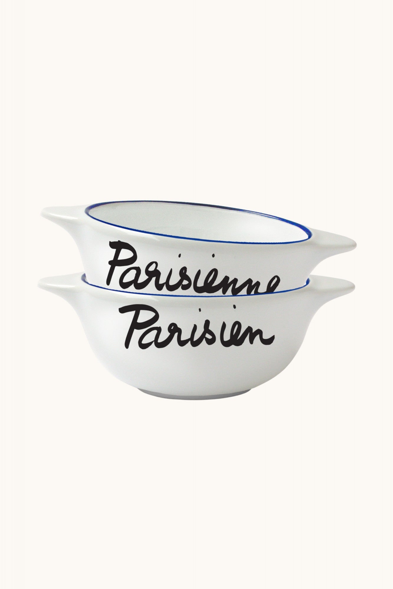 Hand-painted bowl Parisienne