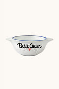 Hand-painted bowl petit coeur
