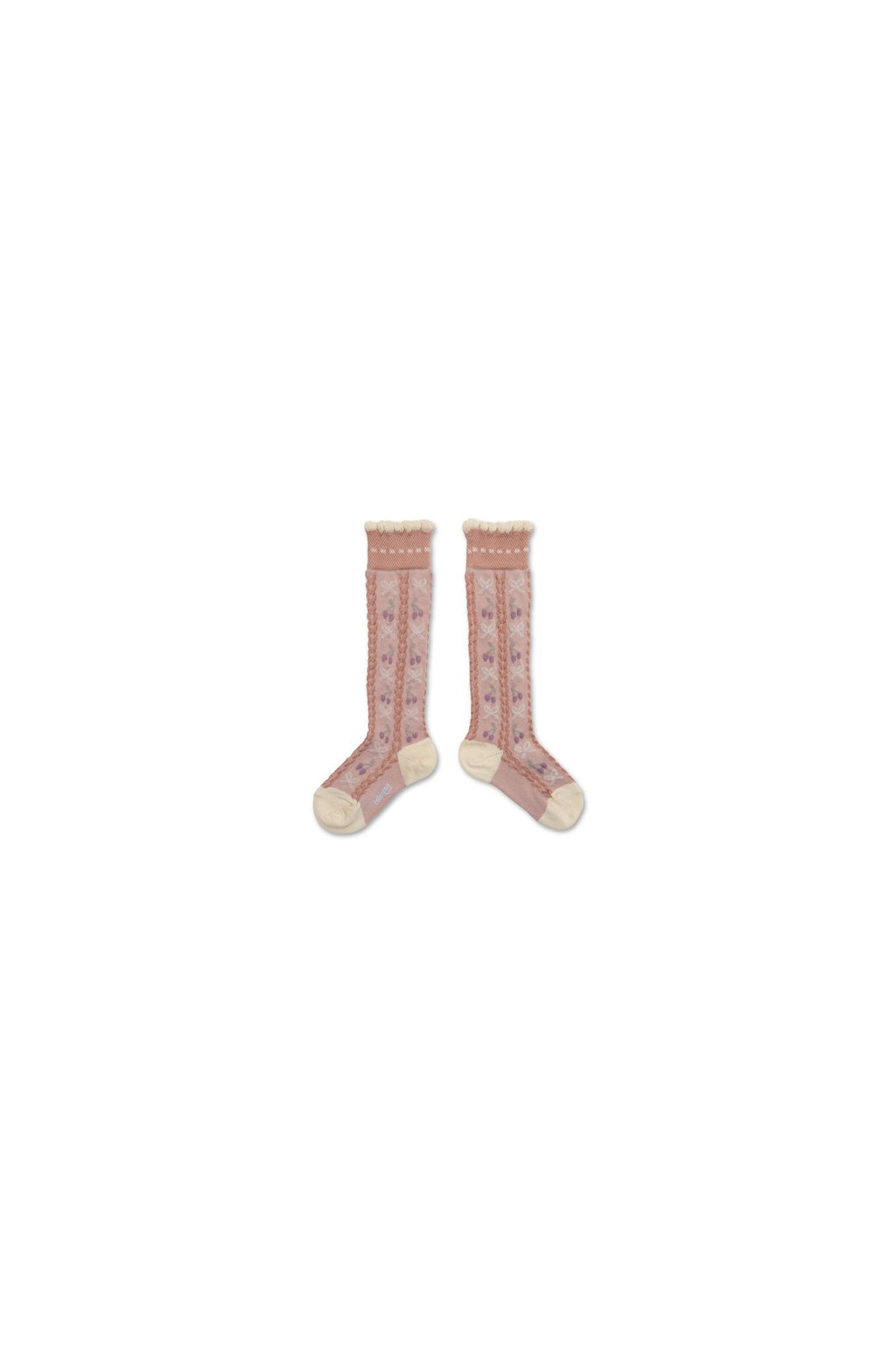 Collegien cherry socks