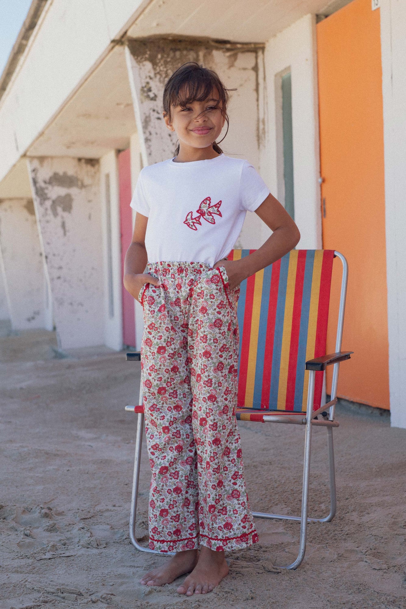 Malibu fluid pants in Liberty