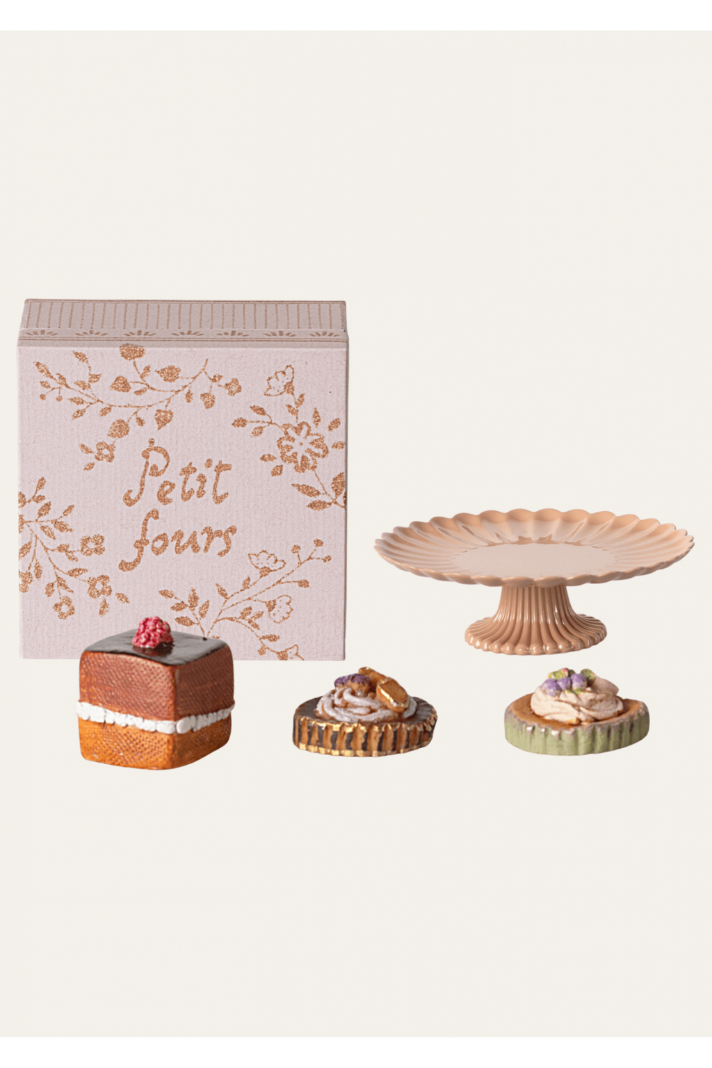 Petits fours, gateaux et présentoir