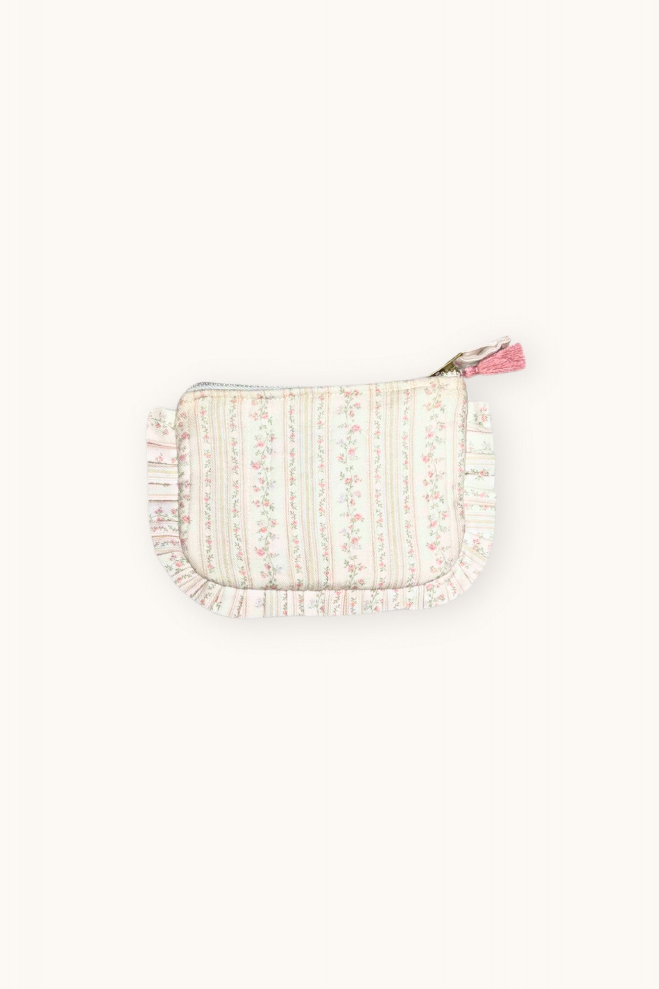 Frou-frou clutch bag