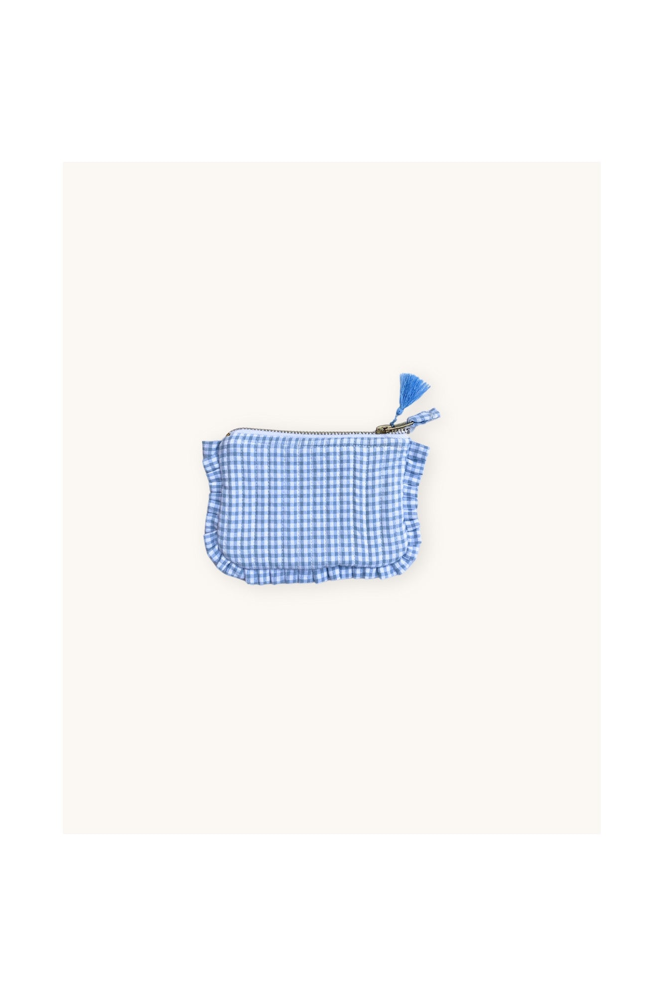Frou-frou clutch bag