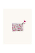 Quilted flat pouch