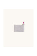 Quilted flat pouch