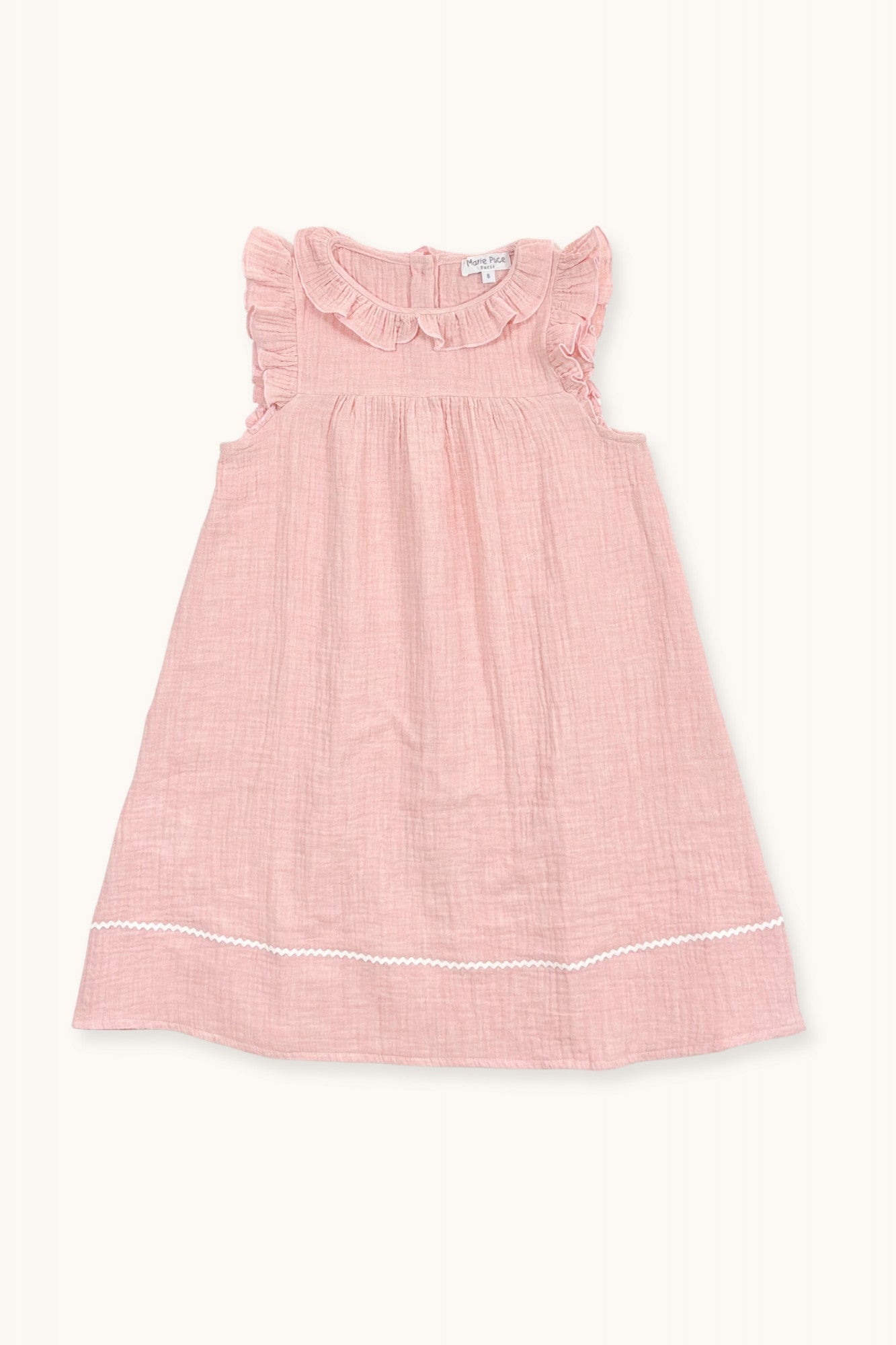 Charly dress in organic double gauze
