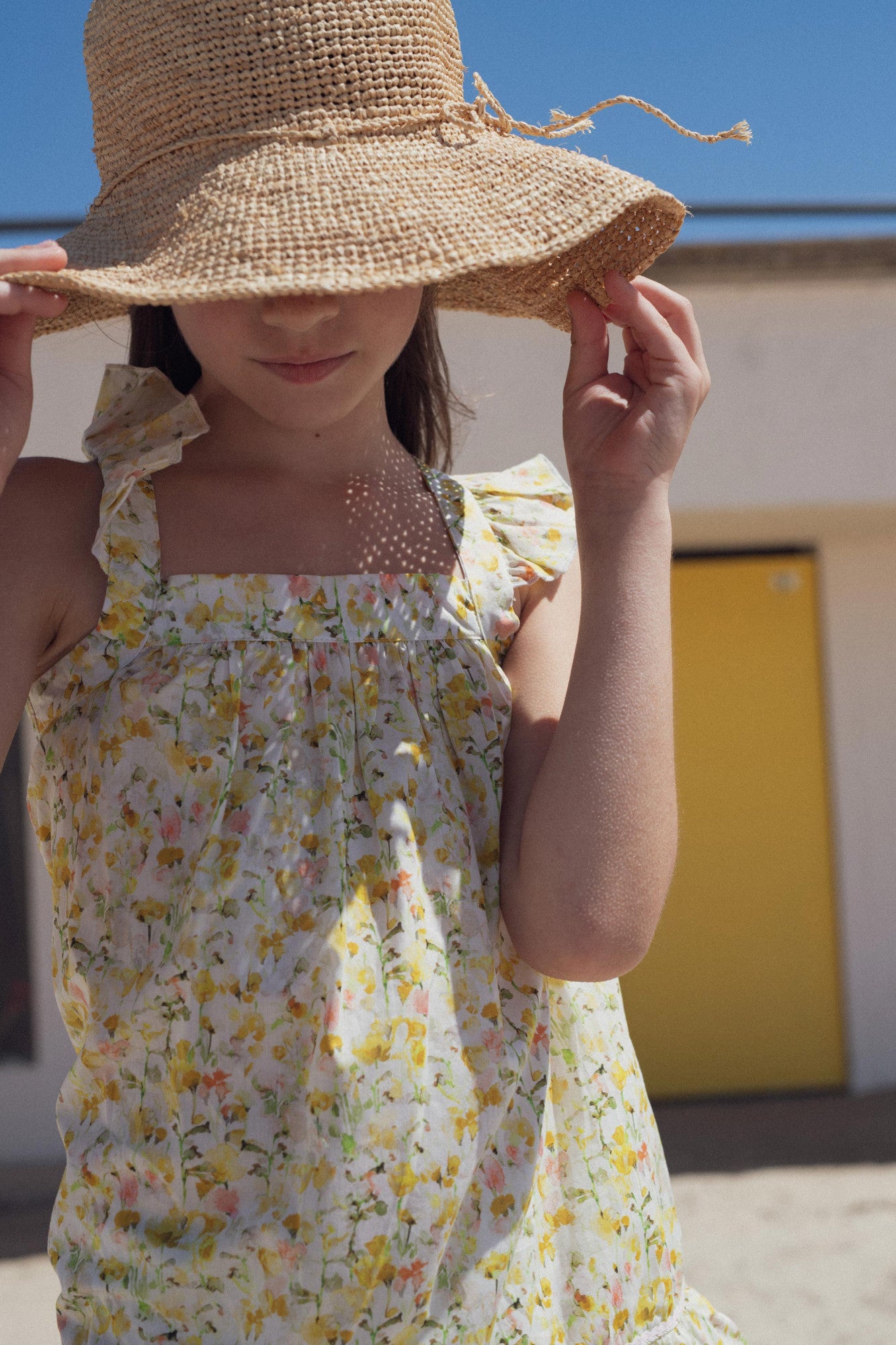 Sally sun dress in Liberty
