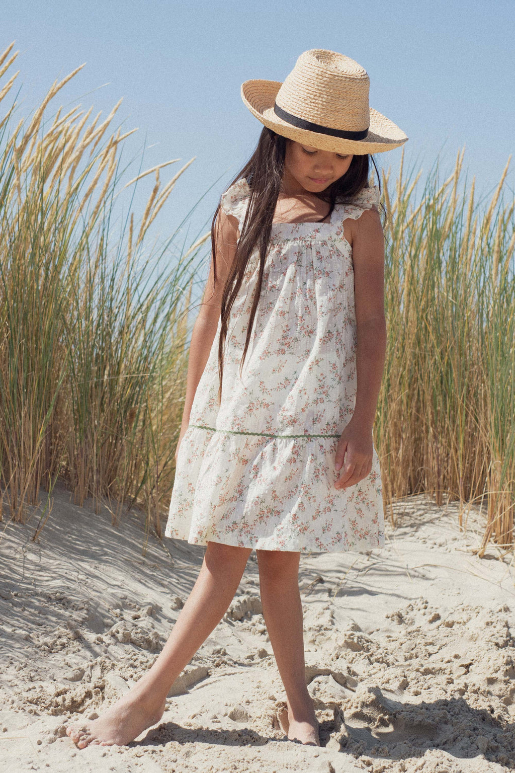 Sally sun dress Roses bouquet