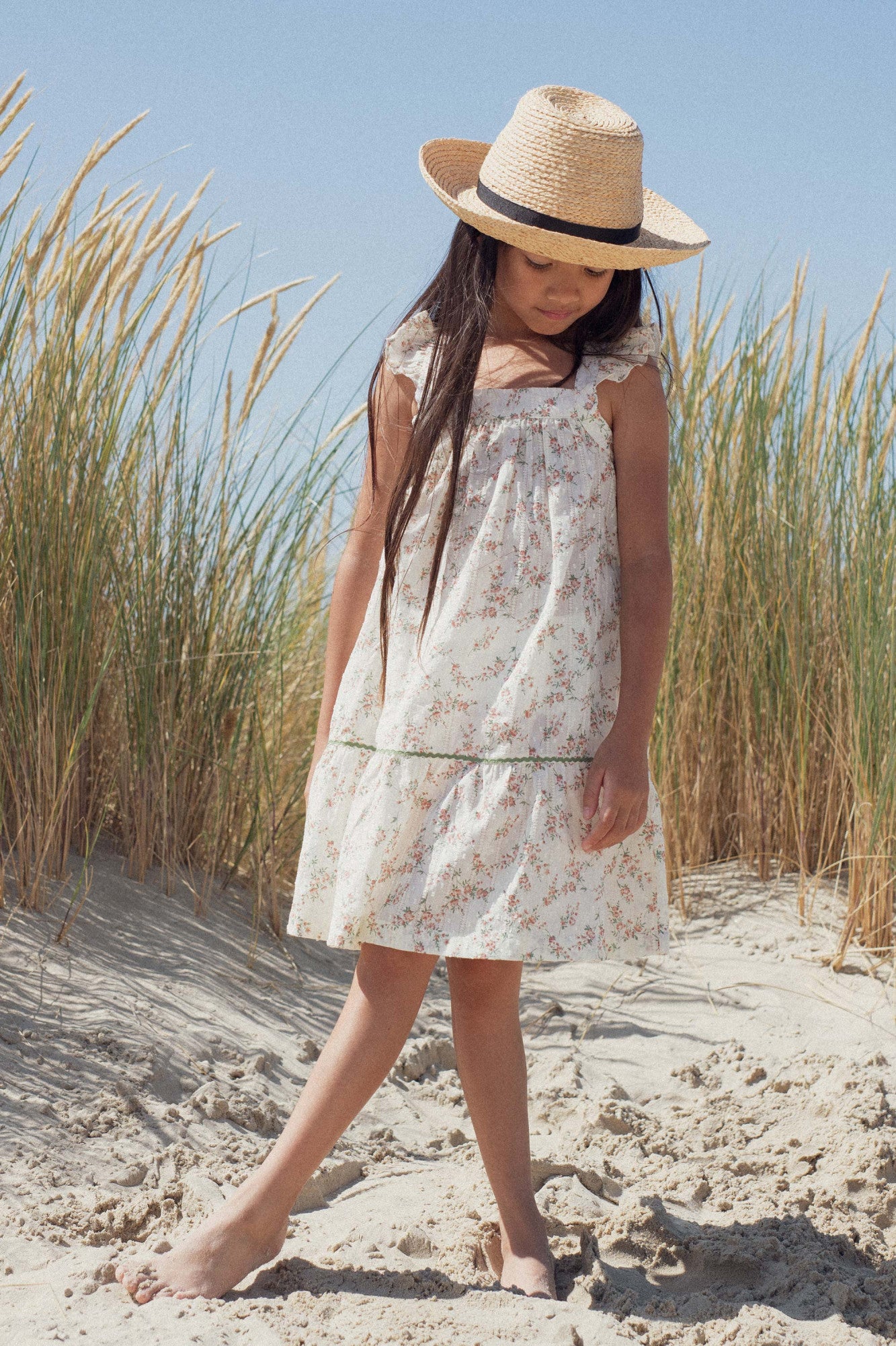 Sally sun dress Roses bouquet