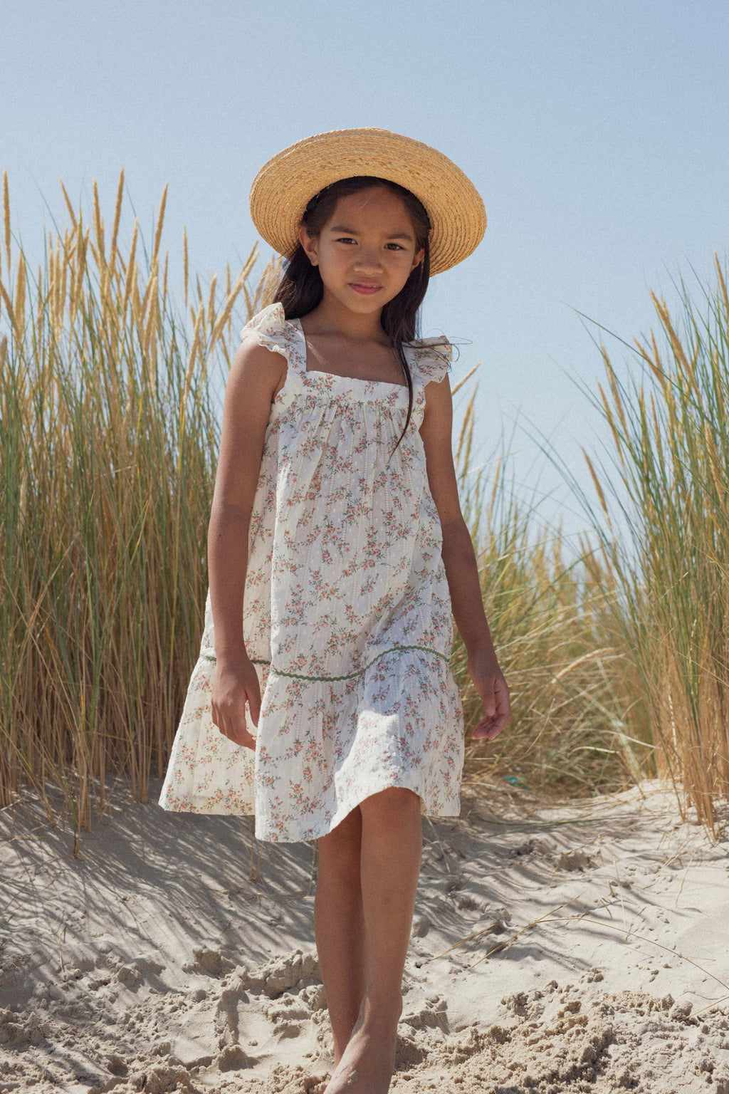 Sally sun dress Roses bouquet