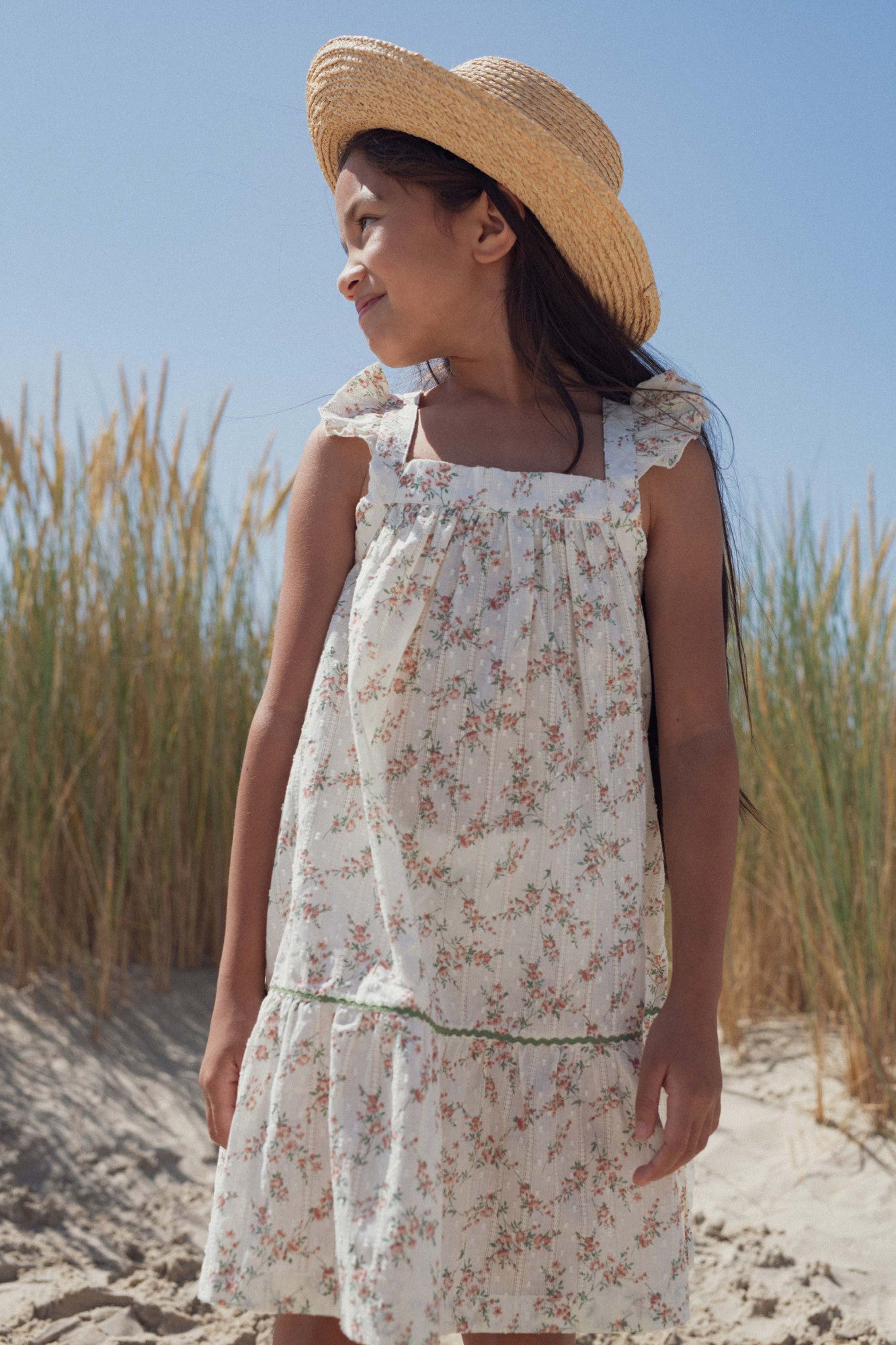Sally sun dress Roses bouquet
