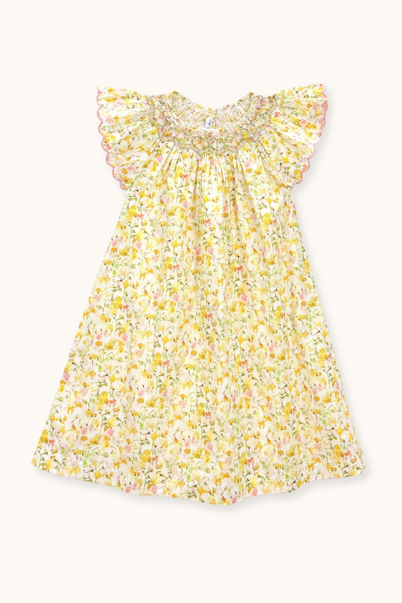 Stella smocked dress in Liberty