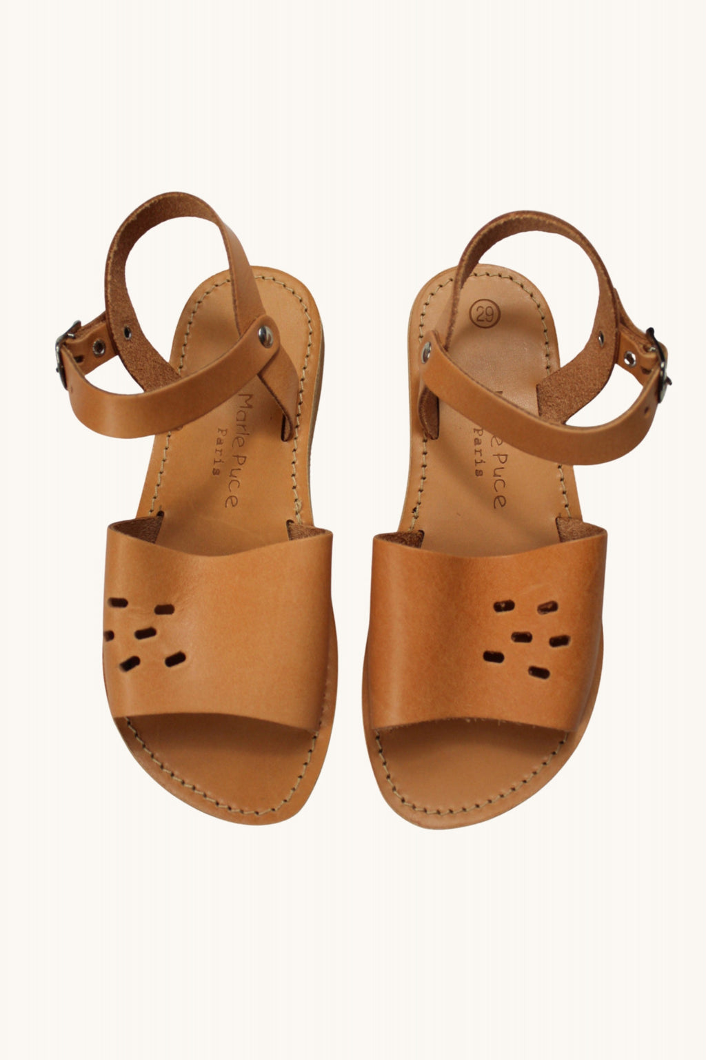 Pauline sandals in leather