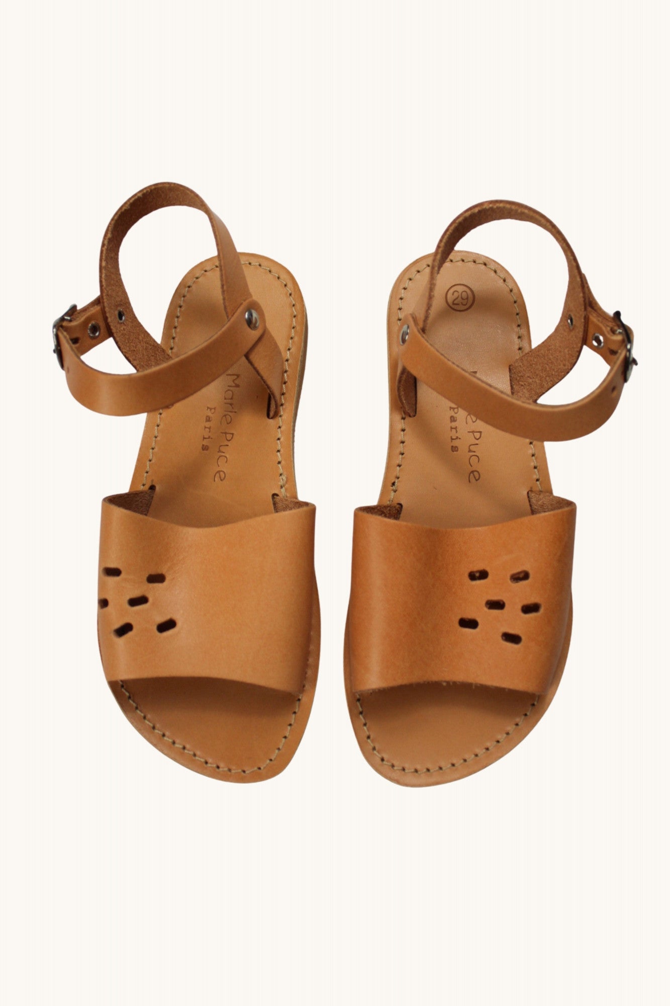 Pauline sandals in leather