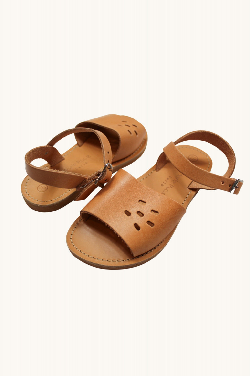 Pauline sandals in leather