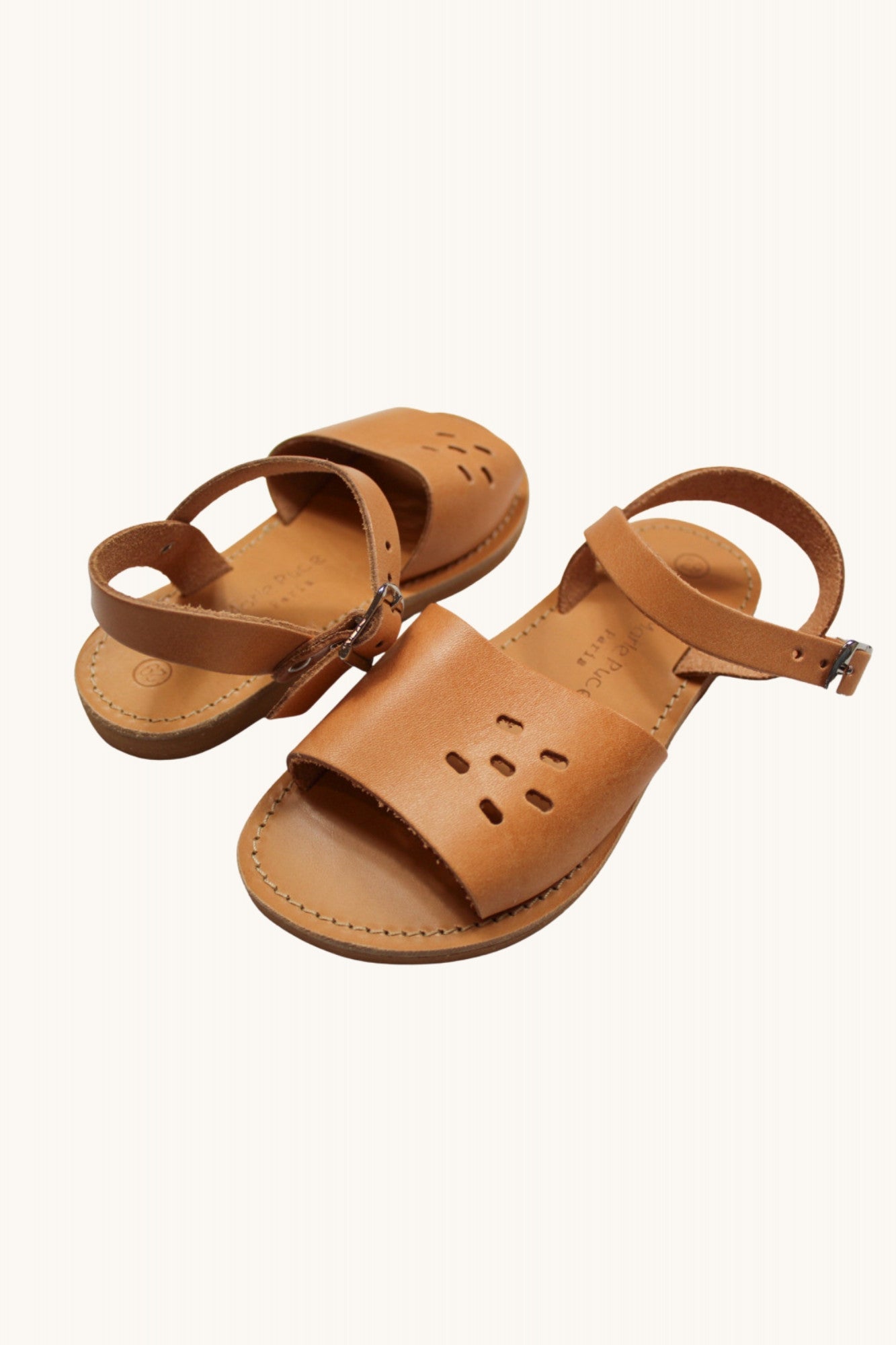 Pauline sandals in leather