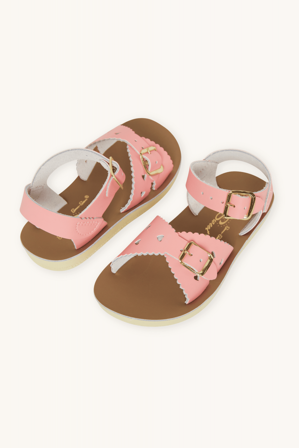 Salt water Sweet heart sandals