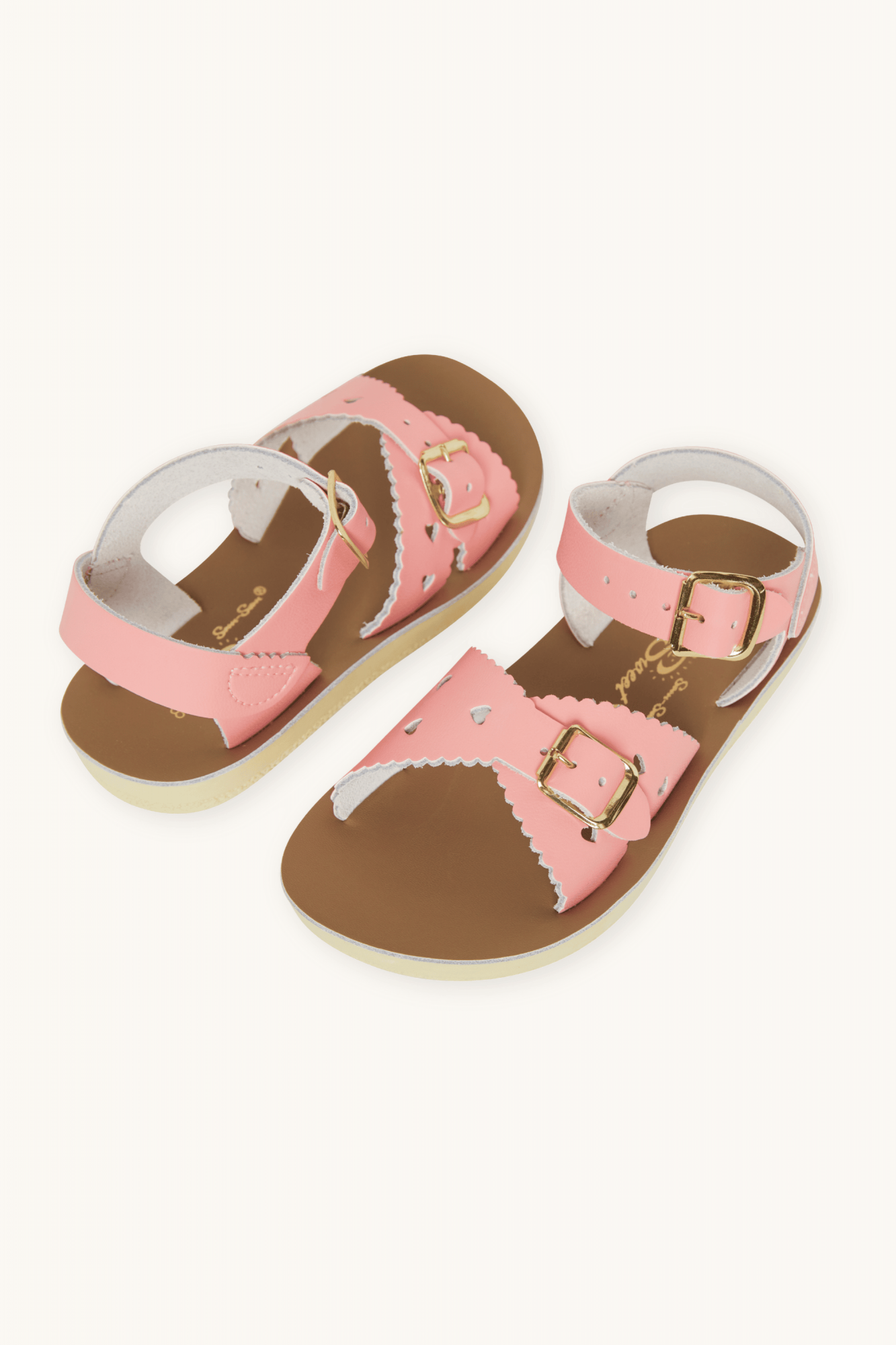 Salt water Sweet heart sandals