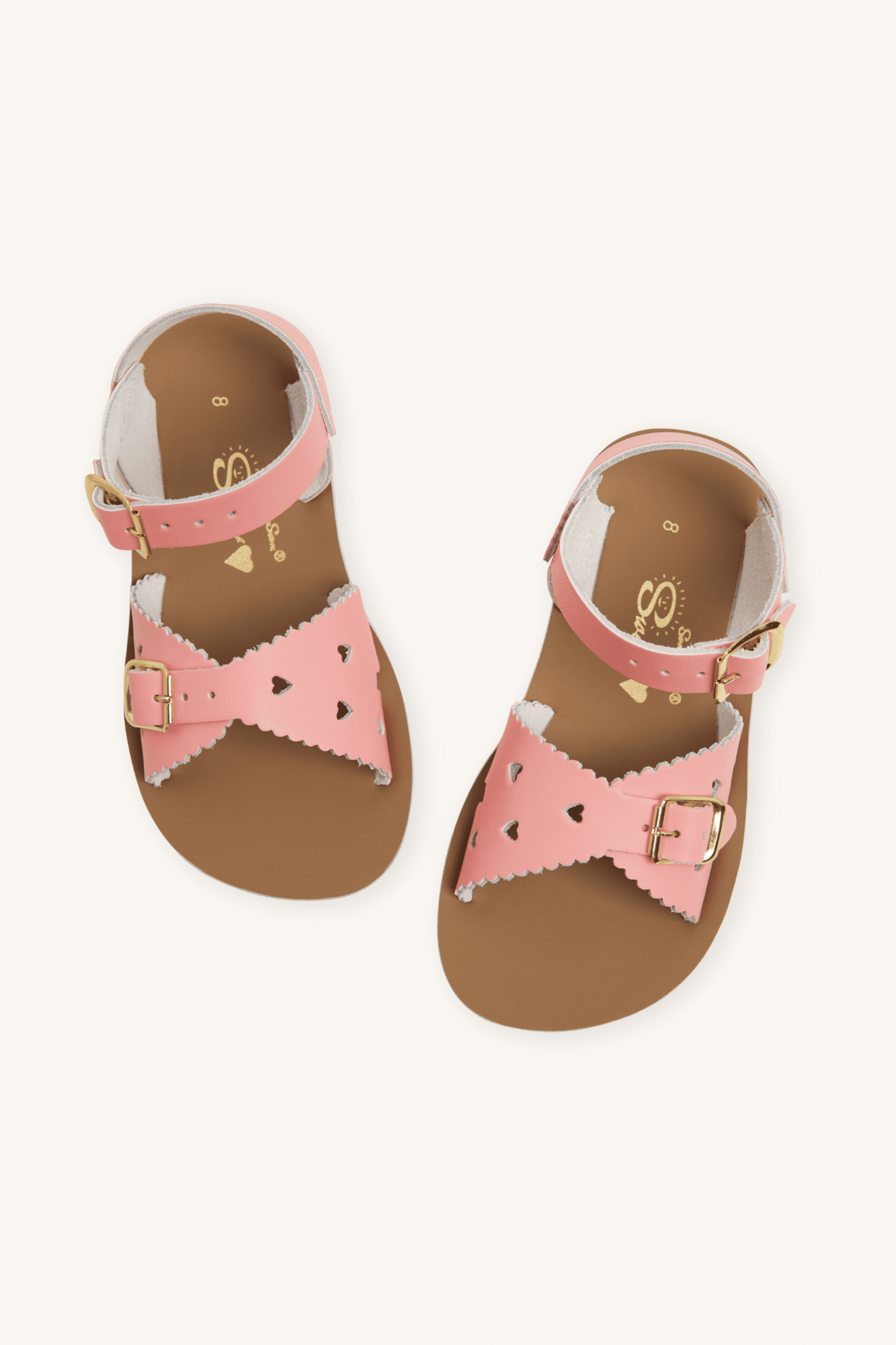 Salt water Sweet heart sandals