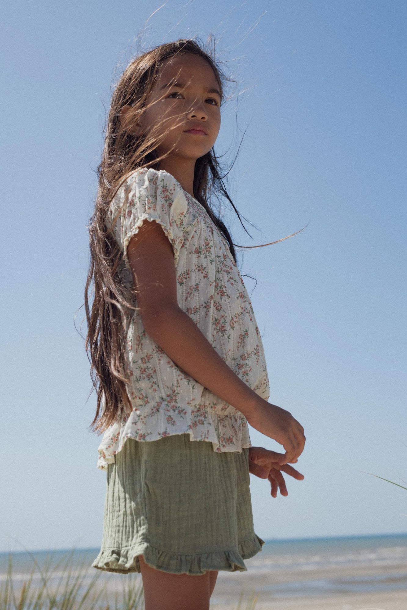 Brigitte shorts in double gauze