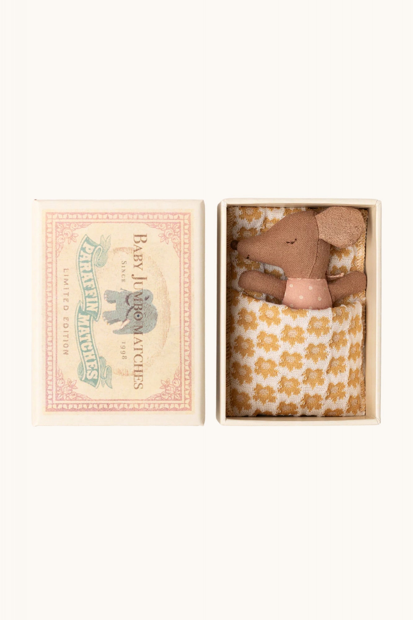 Sleepy Wakey mouse in box Maileg