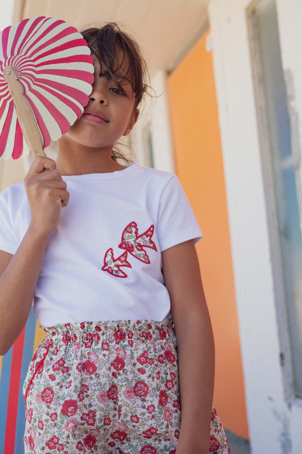 Tshirt Bird in Liberty