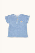 T-shirt Malo in Terry cloth