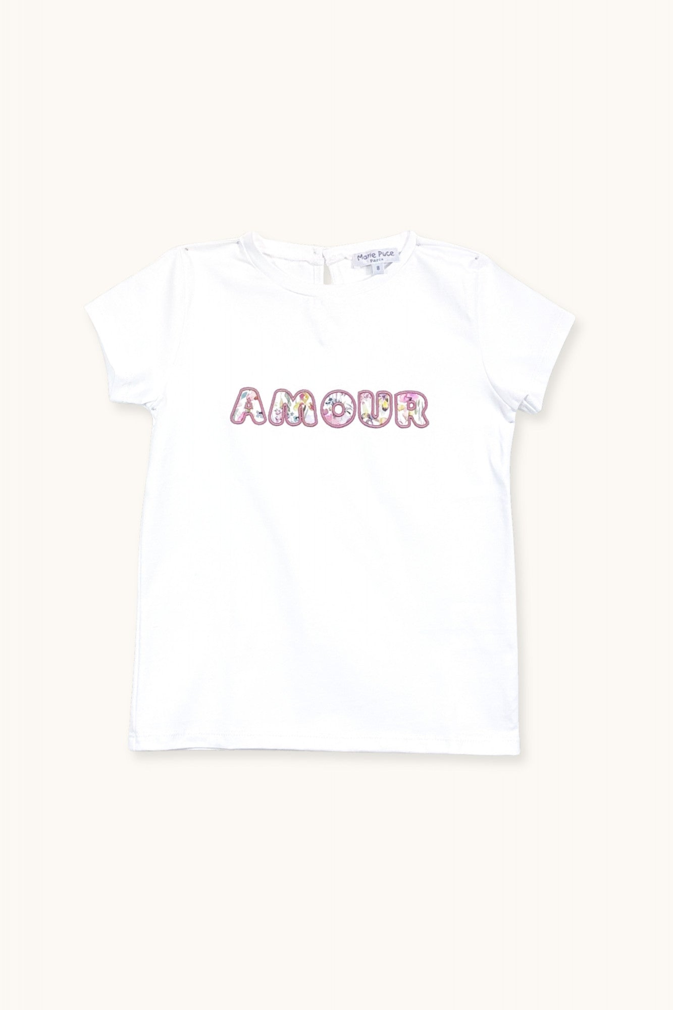 Tee-shirt femme Amour en Liberty