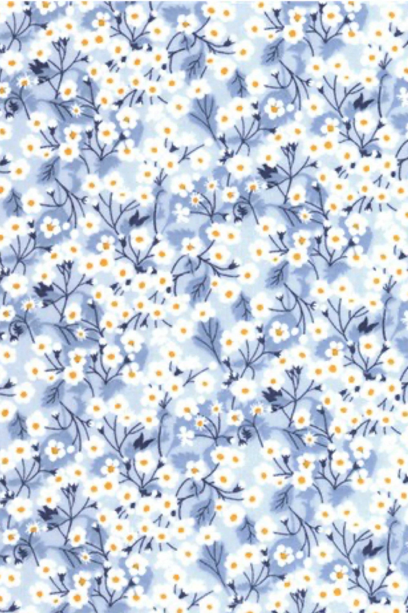 Liberty Yard fabric Mitsy blue Valeria