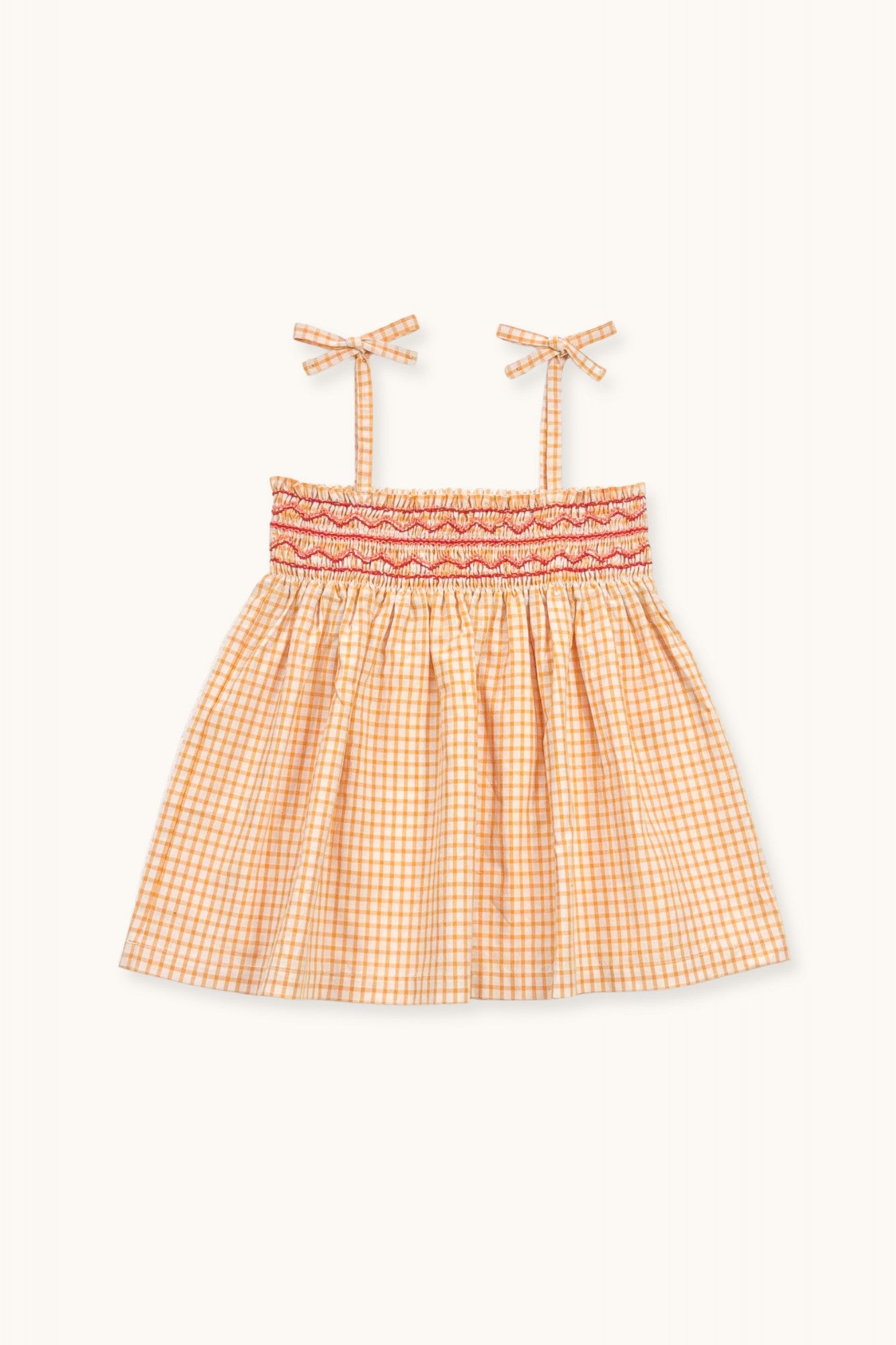 Indie top hand smocked