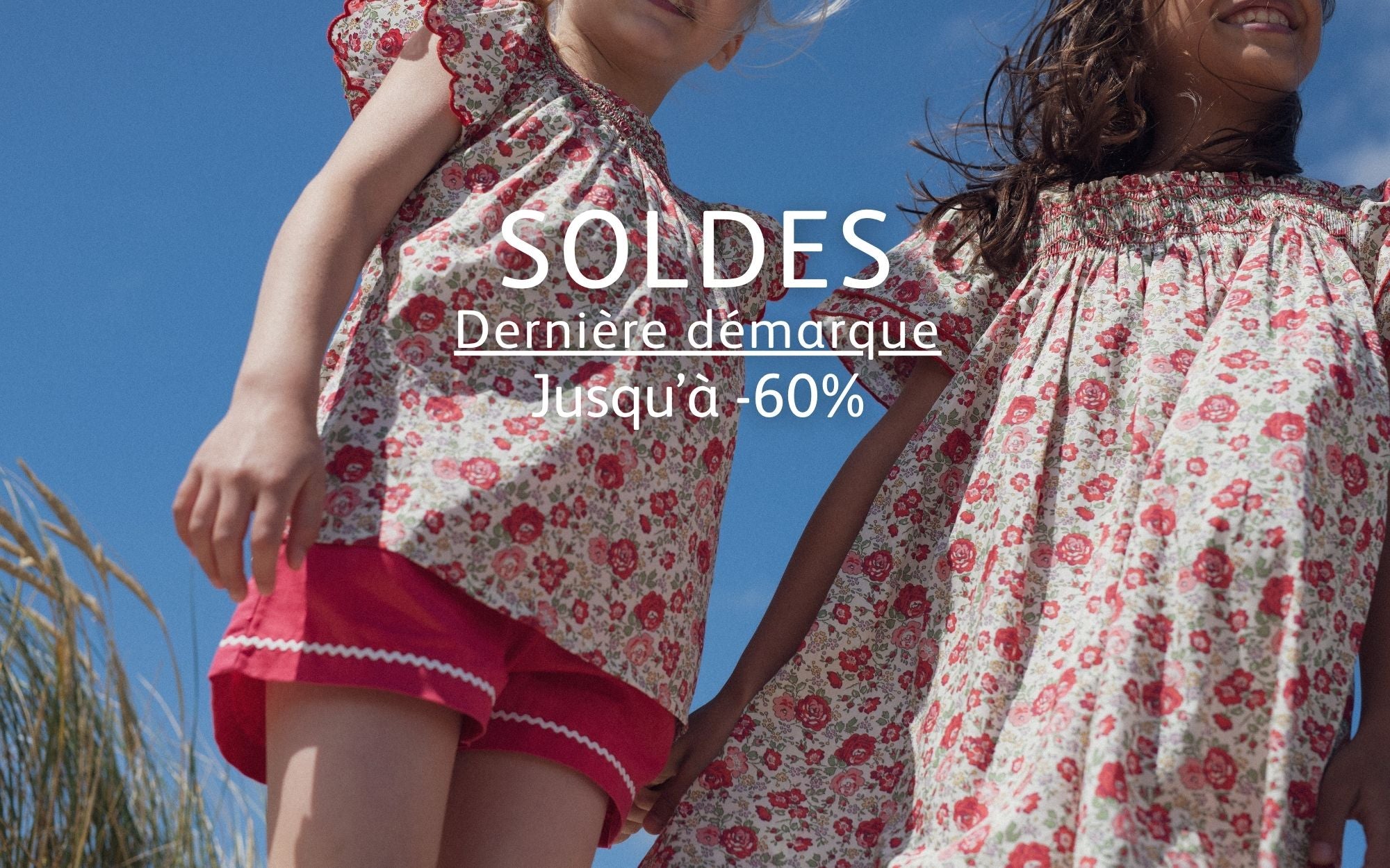 Soldes derni&egrave;re d&eacute;marque jusqu'&agrave; -60%